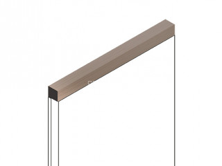 Декоративная рейка HiWood D12V1 G216 из фитополимера под дерево 12мм х 12мм х 2.7м Декоративная рейка HiWood D12V1 G216 из фитополимера под дерево 12мм х 12мм х 2.7м