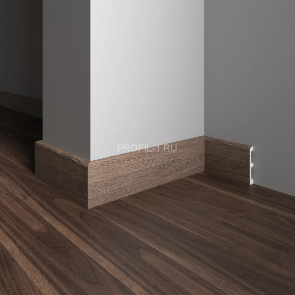 Напольный плинтус Decor-Dizayn 706-92SH полистирол под дерево 80х13х2400 мм Напольный плинтус Decor-Dizayn 706-92SH полистирол под дерево 80х13х2400 мм