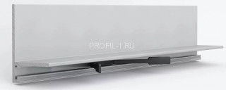 Алюминиевый микроплинтус Laconistic micro-L max серебро 245 см Алюминиевый микроплинтус Laconistic micro-L max серебро 245 см