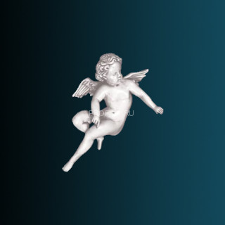 Декоративный орнамент Перфект G2346L левый белый 400х200х50 мм