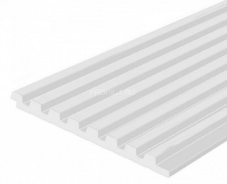 Стеновая панель 12х120 мм HiWood LV129 NP белый 2,7 м