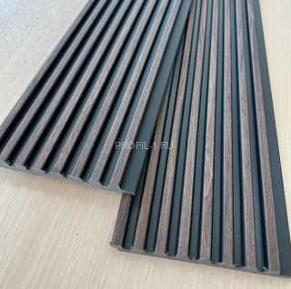 Стеновая панель Hiwood LV129 BR395NK под дерево 120х12 мм 2,7 м