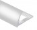 Профиль С-образный алюминий для плитки 10 мм PV08-02 eco серебро матовое 2,7 м