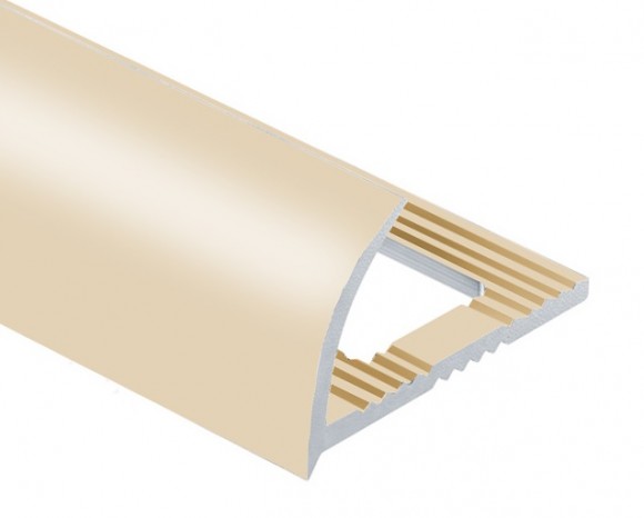 Алюминиевый профиль для плитки С-образный 12 мм PV18-26 светло-бежевый Ral 1015 2,7 м