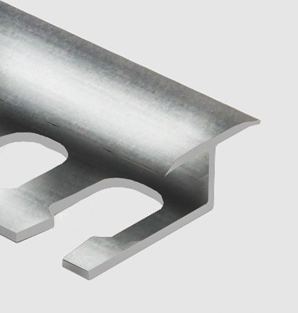 Профиль Т-образный гибкий 16 мм алюминий PV42-01 полированный 2,7 м