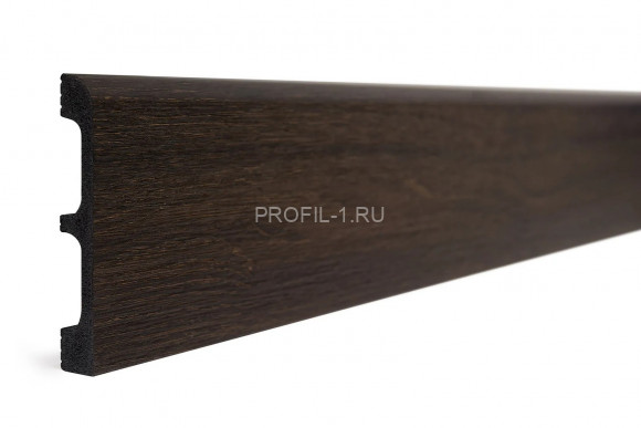 Напольный плинтус Decor-Dizayn 706-93SH полистирол под дерево 80х13х2400 мм