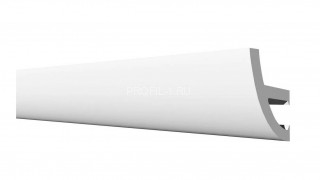 Потолочный плинтус с подсветкой Decor-Dizayn DD510 полистирол белый, под покраску 80х49х2000 мм Потолочный плинтус с подсветкой Decor-Dizayn DD510 полистирол белый, под покраску 80х49х2000 мм