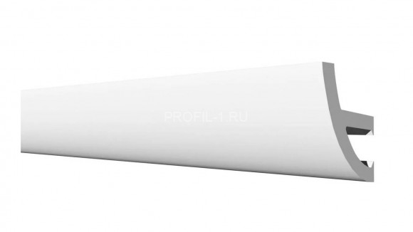 Потолочный плинтус с подсветкой Decor-Dizayn DD510 полистирол белый, под покраску 80х49х2000 мм Потолочный плинтус с подсветкой Decor-Dizayn DD510 полистирол белый, под покраску 80х49х2000 мм