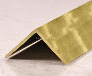 Латунный уголок равнополочный PА 20 OS 20х20 шлифованный 3м Латунный уголок равнополочный PА 20 OS 20х20 шлифованный 3м