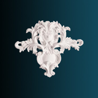 Декоративный орнамент Перфект G2060 белый 467х565х57 мм