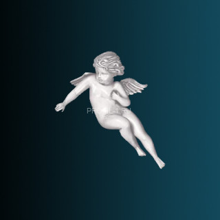 Декоративный орнамент Перфект G2346R правый белый 400х200х50 мм