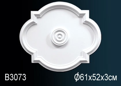 Потолочная розетка Перфект B3073 607 мм