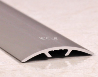 Алюминиевый порог одноуровневый 30 мм ПО-31 бронза матовая 2,7 м