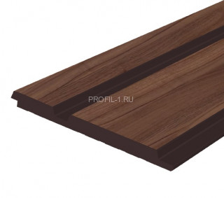 Стеновая панель Hiwood LV133 BR395K под дерево 120х12 мм 2,7 м