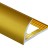 Профиль С-образный алюминий для плитки 10 мм PV08-04 eco золото матовое 2,7 м