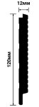 Декоративная панель HiWood LV127L BR416 под дерево 12х120 мм 2,7 м