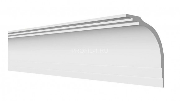 Потолочный плинтус Decor-Dizayn DD511 полистирол белый, под покраску 170х120х2000 мм