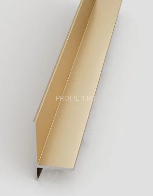 Теневой плинтус Евротрим 7627.00 золото анодированный 2 м