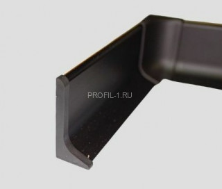 Фурнитура для плинтуса Effector окончания лев+пр Q 63.005 черная