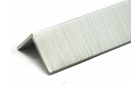 Отделочный уголок пластиковый 20х20 Thermoplast серебро старое 2,75 м