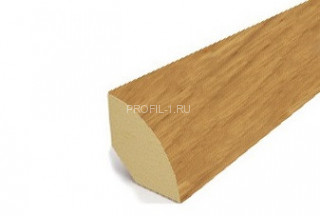 Галтель ПВХ Lemal выпуклая 18х18 мм Цвет 8696 Под дерево 2,5 м