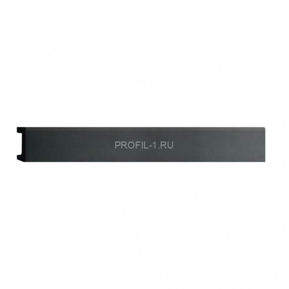Плинтус напольный DECOMASTER D234-112ДМ (58x16x2400) Графит, ударопрочный
