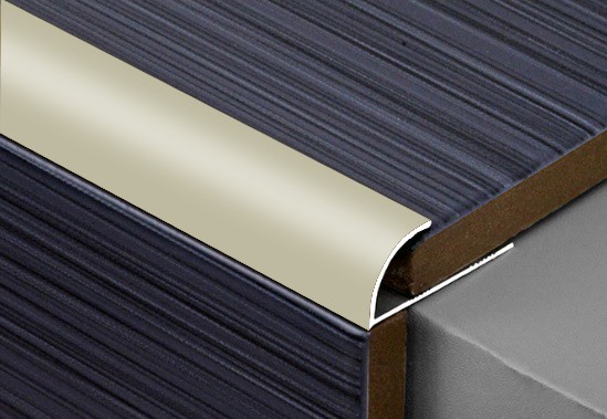 Профиль С-образный для плитки 8 мм ПО-8 бронза светлая глянец  2,7 м