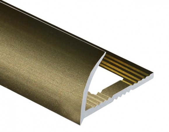 Профиль С-образный алюминий для плитки 10 мм PV08-08 eco шампань матовая 2,7 м