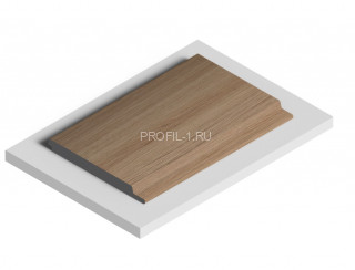 Декоративная панель HiWood LV127 BR417 под дерево 12х120 мм 2,7 м