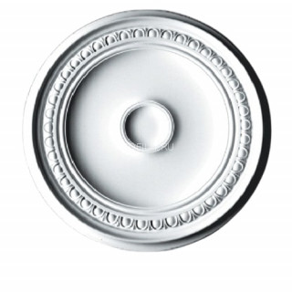 Потолочная розетка Glanzepol R-55 615 мм белая полистирол Потолочная розетка Glanzepol R-55 615 мм белая полистирол