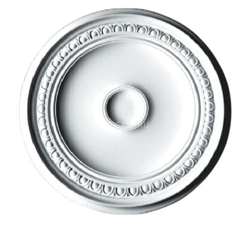 Потолочная розетка Glanzepol R-55 615 мм белая полистирол Потолочная розетка Glanzepol R-55 615 мм белая полистирол