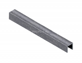 П-профиль алюминиевый 6х10 мм NEEXY PV85-45 BBS-D серебро блестящее браш 2.7 м