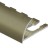 Профиль С-образный гибкий алюминий для плитки 8 мм PV10-16 eco титан матовый 2,7 м