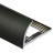 Алюминиевый профиль для плитки С-образный 8 мм PV16-18 черный матовый 2,7 м