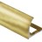 Профиль для плитки С-образный внешний алюминий 12 мм PV24-05 золото блестящее 2,7 м