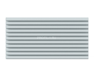 Декоративная стеновая 3D панель AQUA Dekohaus 3D CLASSIC белая полистирол 450х900х29 мм