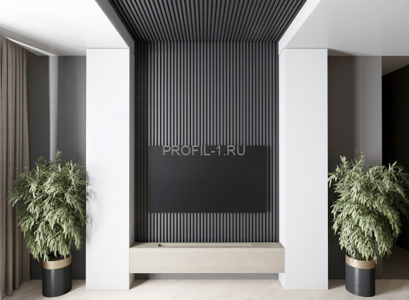 Декоративная стеновая 3D панель AQUA Dekohaus 3D CLASSIC белая полистирол 450х900х29 мм