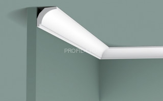 Потолочный плинтус Orac Decor Duropolymer CX115 белый полистирол 30х29 мм 2м