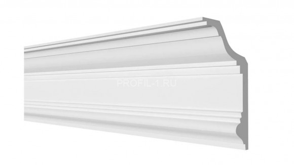 Потолочный плинтус Decor-Dizayn DD513 полистирол белый, под покраску 192х111х2000 мм