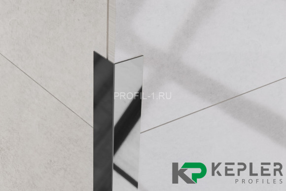 Декоративный уголок 15х15 мм из нержавеющей стали SS 304 FSAP002-15-P S.S.304 полированный 3 м