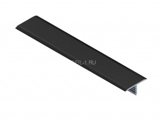 Алюминиевый профиль T-образный 20мм NEEXY PV102-18-MBL черный матовый 2.7м