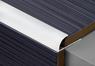 Профиль С-образный для плитки 8 мм ПО-8 белый муар  2,7 м Профиль С-образный для плитки 8 мм ПО-8 белый муар  2,7 м