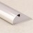 С-образный профиль из нержавеющей стали (раскладка) SR003-10H серебро глянец 2,7 м