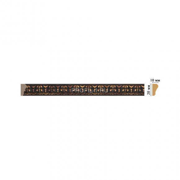 Молдинг DECOMASTER 103C-966 (20x10x2400) цвет Коричневый Молдинг DECOMASTER 103C-966 (20x10x2400) цвет Коричневый