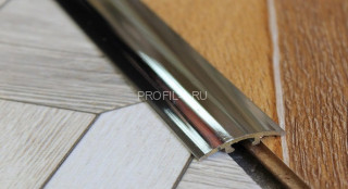 Порог одноуровневый 30 мм Cezar LW 30 LC латунь хром 1,86 м Порог одноуровневый 30 мм Cezar LW 30 LC латунь хром 1,86 м