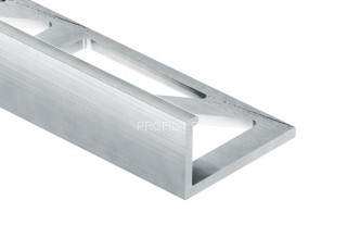 Профиль L-образный алюминий 8 мм PV01-00 натуральный 2,7 м