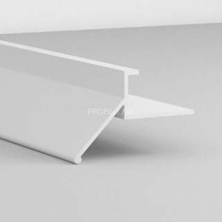 Алюминиевый профиль для террас и балконов 11 мм ПО-182 серебро матовое 2,7 м