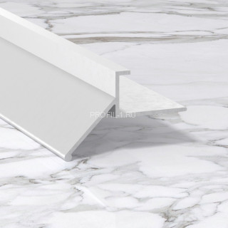 Алюминиевый профиль для террас и балконов 11 мм ПО-182 серебро матовое 2,7 м