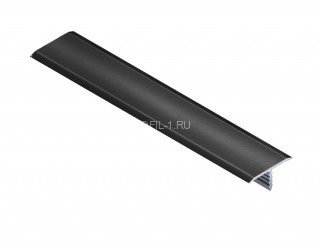 Алюминиевый профиль T-образный 20мм NEEXY PV102-19-BBL черный блестящий 2.7м