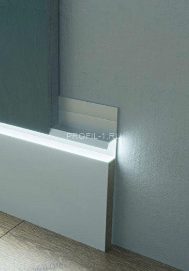 Теневой плинтус Евротрим 5955.00 золото анодированный 2 м